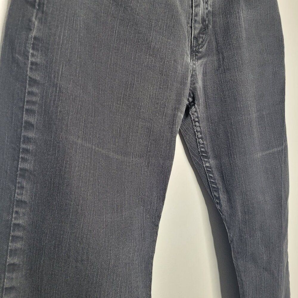 Levi's 569 loose straight fit black jeans size 34x30 - Picture 6 of 8